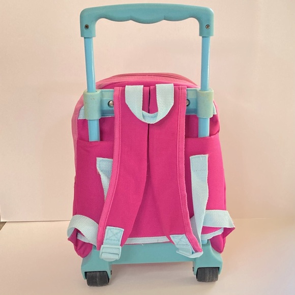 DISNEY PRINCESS ROLLING BACKPACK/LUGGAGE - Picture 11 of 14